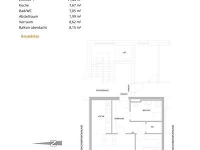 Wohnung mit Balkon kaufen in 8054 Graz (Bild 2)