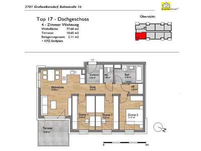 Mietwohnung in 3701 Großweikersdorf