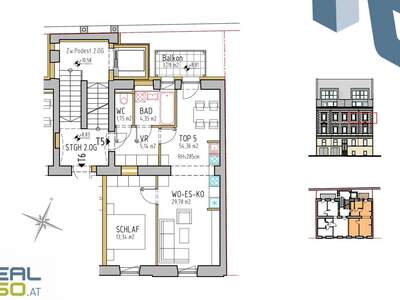 Altbauwohnung mit Balkon kaufen in 4020 Linz (Bild 2)