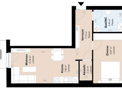 Mietwohnung in 8020 Graz