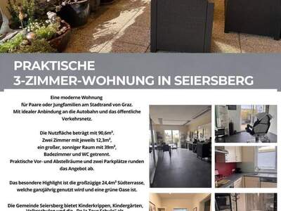 Eigentumswohnung provisionsfrei in 8054 Seiersberg