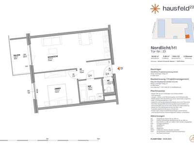 Wohnung mit Balkon mieten in 1220 Wien (Bild 1)