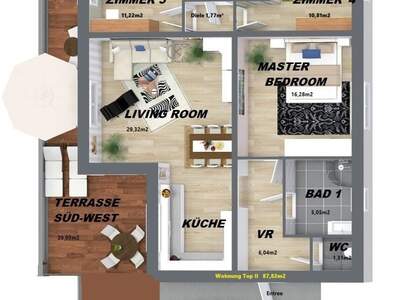 Terrassenwohnung kaufen in 8054 Graz (Bild 1)