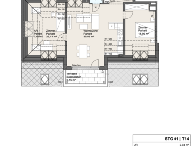 Terrassenwohnung kaufen in 1210 Wien