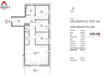 Wohnung mit Balkon kaufen in 5202 Neumarkt (Bild 4)