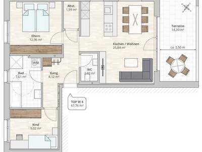 Wohnung kaufen in 6710 Nenzing