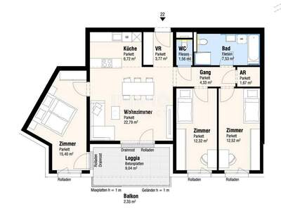 Eigentumswohnung in 2326 Lanzendorf