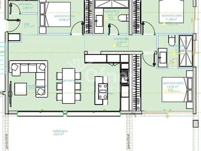 Eigentumswohnung in 23207 Sveti Filip i Jakov (Bild 4)