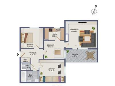 Altbauwohnung kaufen in 8051 Graz (Bild 2)