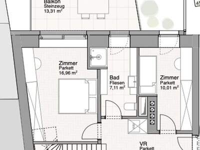 Altbauwohnung mit Balkon kaufen in 4020 Linz (Bild 4)
