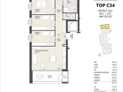 Eigentumswohnung in 6020 Innsbruck (Bild 3)