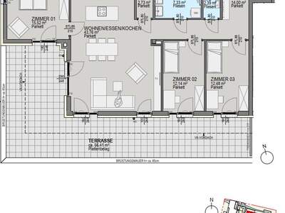 Wohnung mit Balkon kaufen in 8054 Graz (Bild 5)
