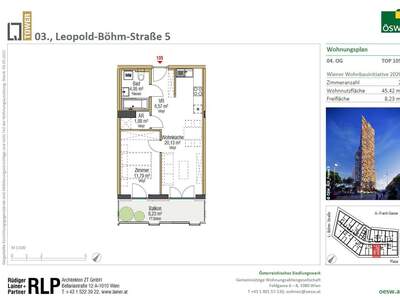 Wohnung mit Balkon mieten in 1030 Wien (Bild 2)