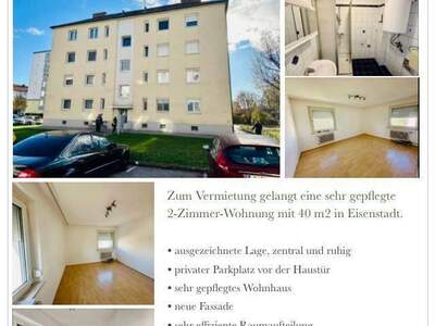 Wohnung provisionsfrei mieten in 7000 Eisenstadt