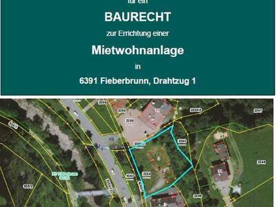 Grundstück mieten in 6391 Fieberbrunn