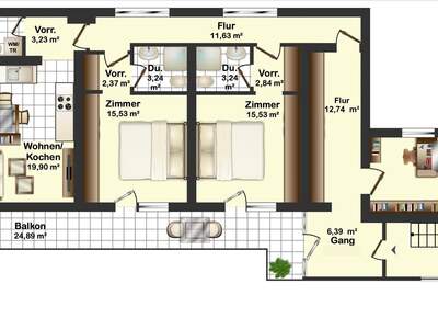 Eigentumswohnung in 6383 Kirchdorf