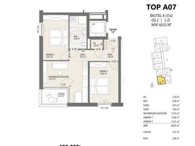 Wohnung mit Balkon kaufen in 6020 Innsbruck (Bild 5)