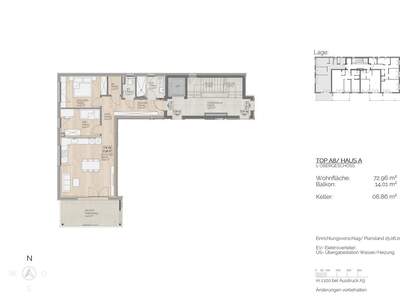 Wohnung mit Balkon kaufen in 5310 St. Lorenz (Bild 4)