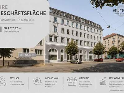 Gewerbeobjekt mieten in 1150 Wien