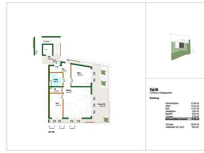 Terrassenwohnung kaufen in 6410 Telfs (Bild 4)