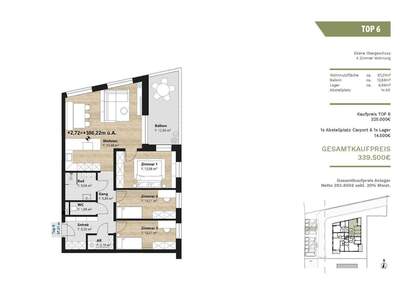Wohnung kaufen in 8542 Sankt Peter