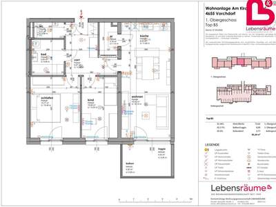 Wohnung mit Balkon mieten in 4655 Vorchdorf (Bild 3)