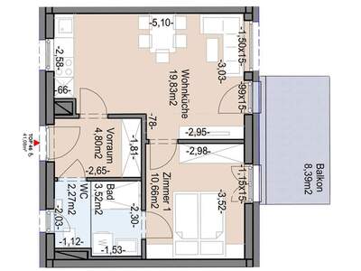 Terrassenwohnung mieten in 8020 Graz