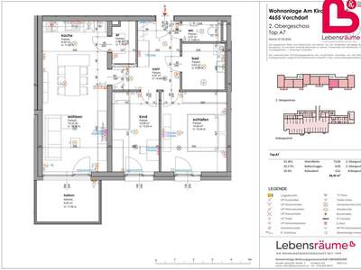 Wohnung mit Balkon mieten in 4655 Vorchdorf (Bild 3)