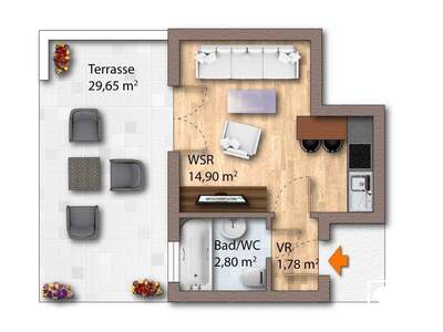 Eigentumswohnung in 5661 Rauris (Bild 5)