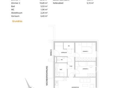 Wohnung mit Balkon in 8403 Lebring (Bild 2)