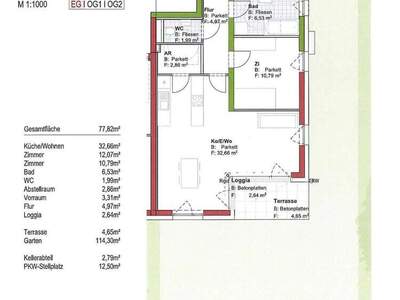 Mietwohnung provisionsfrei in 8120 Peggau