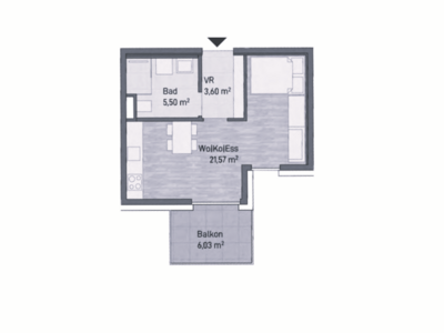 Terrassenwohnung kaufen in 8010 Graz Jakomini