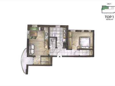 Terrassenwohnung kaufen in 8960 Öblarn (Bild 2)