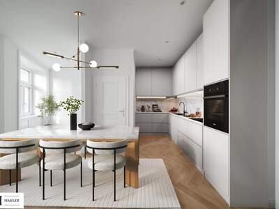 Altbauwohnung mit Balkon kaufen in 1150 Wien (Bild 3)