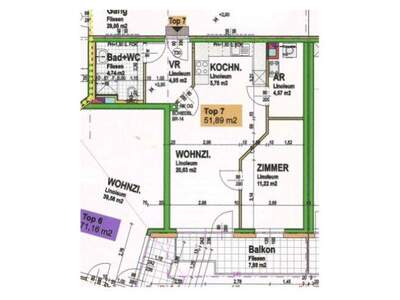 Terrassenwohnung mieten in 2130 Mistelbach (Bild 3)