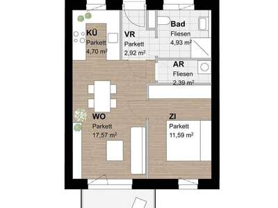 Wohnung mieten in 8054 Graz