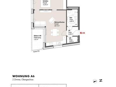 Wohnung mit Balkon kaufen in 5760 Saalfelden (Bild 2)