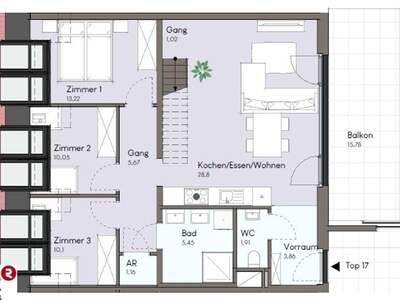 Wohnung mit Balkon kaufen in 2514 Traiskirchen (Bild 5)
