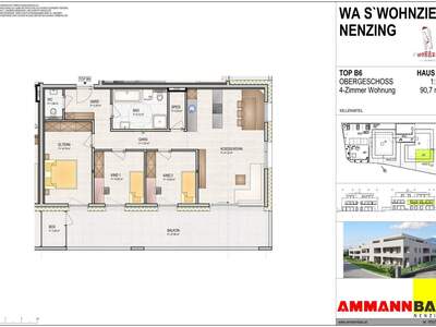Wohnung mit Balkon kaufen in 6710 Nenzing (Bild 5)