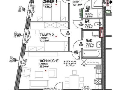 Wohnung mit Balkon mieten in 7000 Eisenstadt (Bild 2)