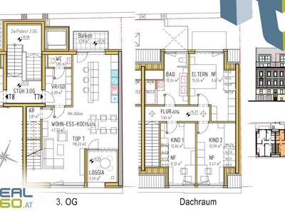 Terrassenwohnung kaufen in 4020 Linz (Bild 3)