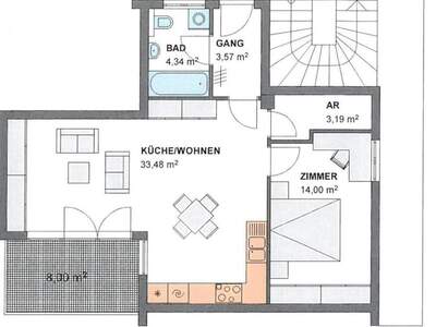 Wohnung provisionsfrei mieten in 6060 Hall