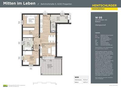 Wohnung mit Balkon kaufen in 4230 Pregarten (Bild 5)