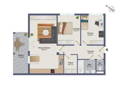 Eigentumswohnung in 8463 Leutschach