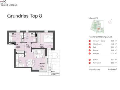 Wohnung mit Balkon kaufen in 5082 Grödig (Bild 2)