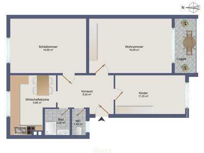 Wohnung mit Balkon kaufen in 8053 Graz (Bild 2)
