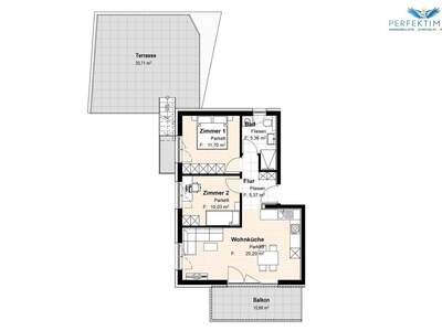 Wohnung mit Balkon kaufen in 6432 Sautens (Bild 1)