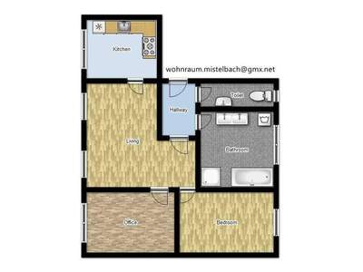 Mietwohnung provisionsfrei in 2130 Mistelbach