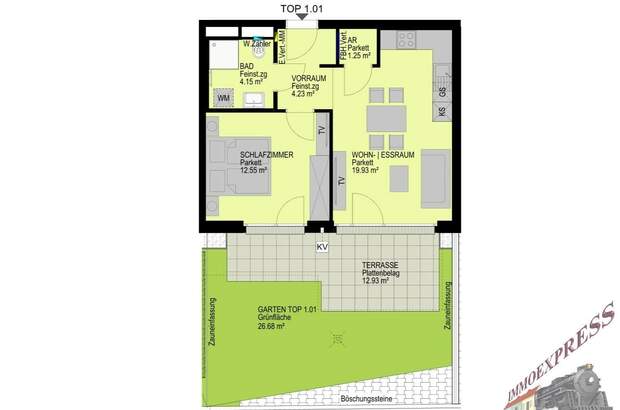 Terrassenwohnung kaufen in 1140 Wien (Bild 1)