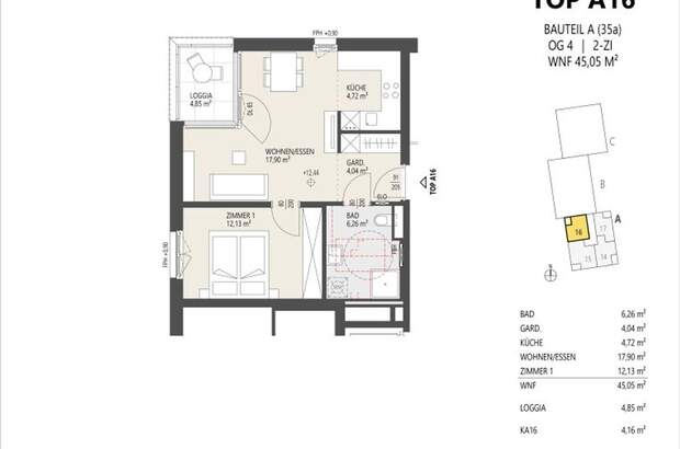 Wohnung mit Balkon kaufen in 6020 Innsbruck (Bild 2)